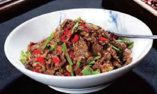 Stir-fried Beef with Chili