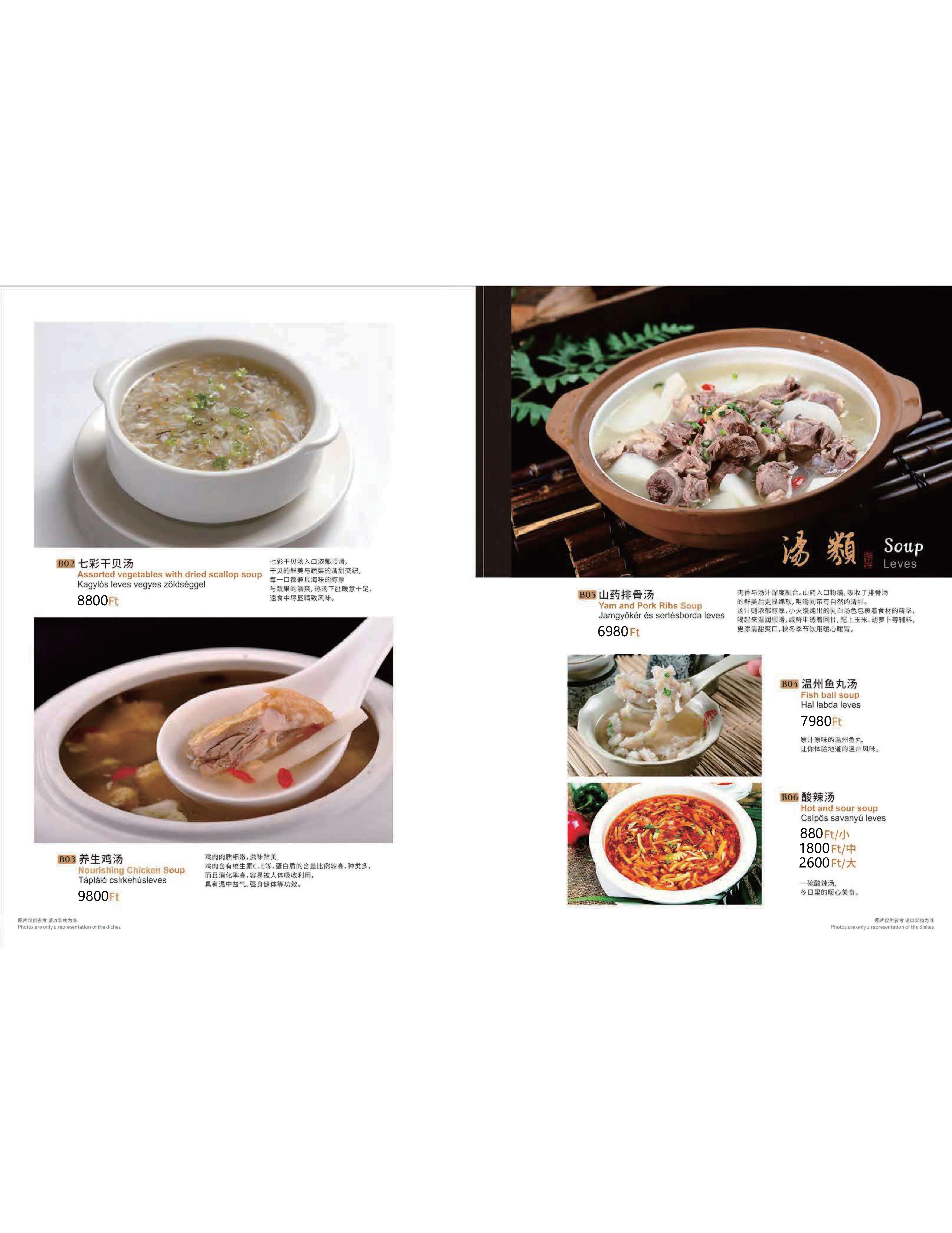 Menu Page 9